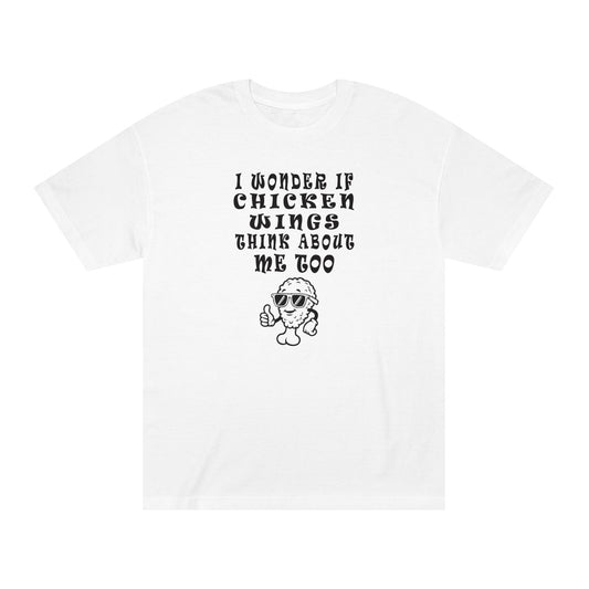 Chicken Wings T-Shirt - Wonder If... [unisex] (light colors)